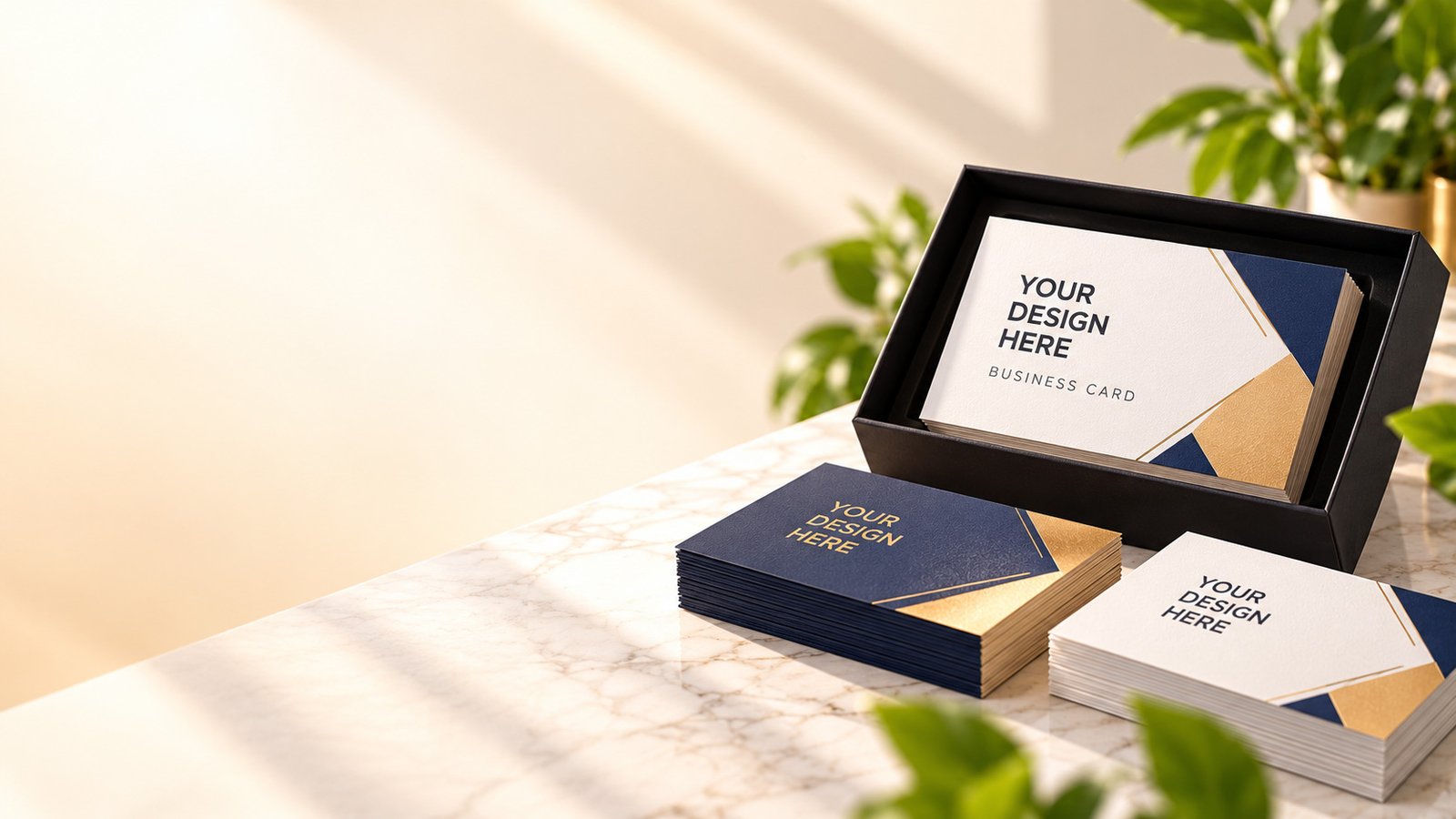 Custom printed business cards